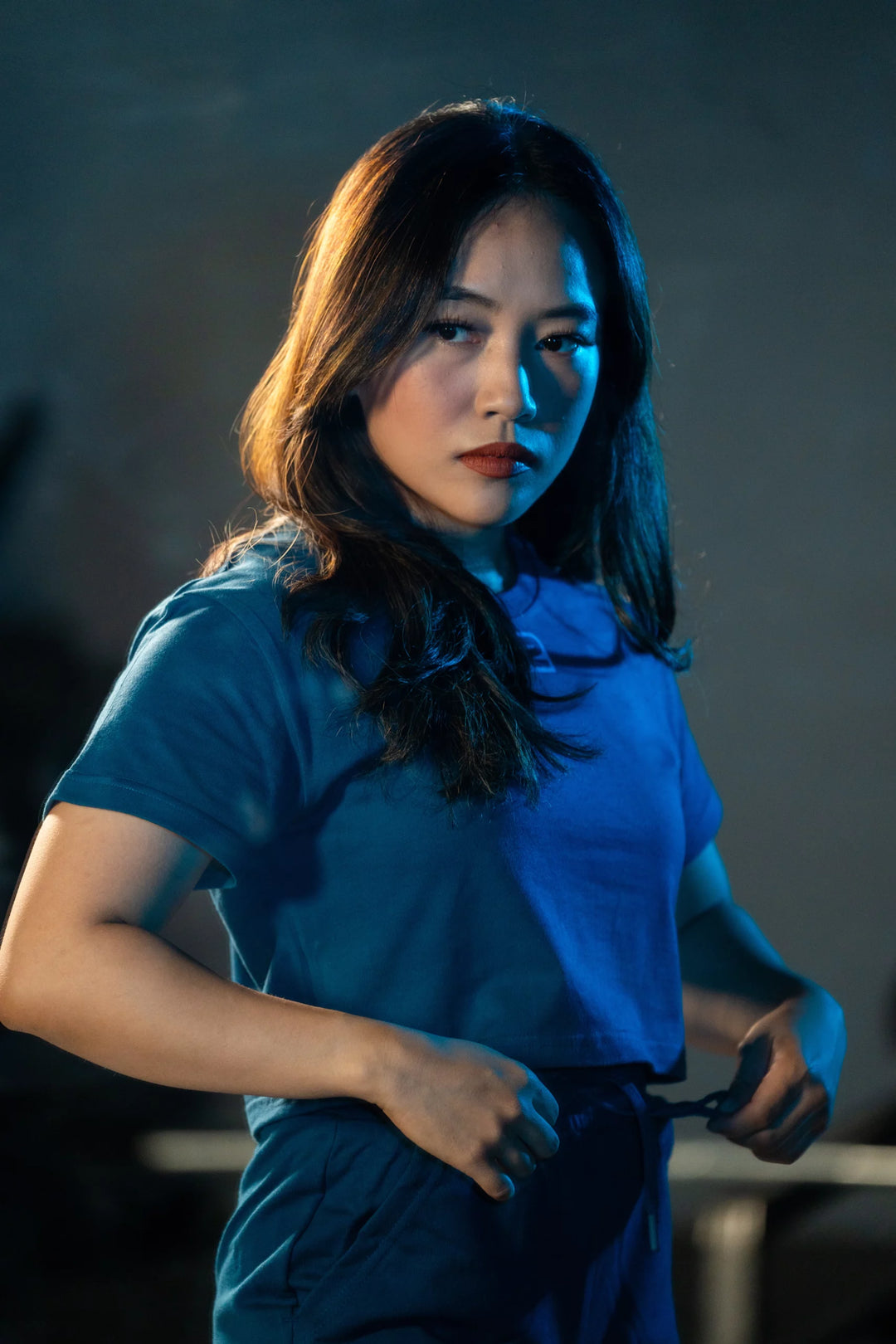 Reflect Teal Crop-top