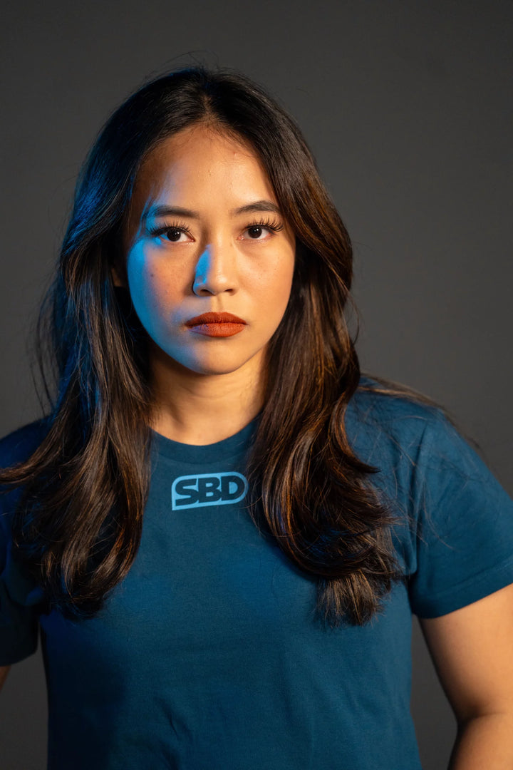 Reflect Teal Crop-top