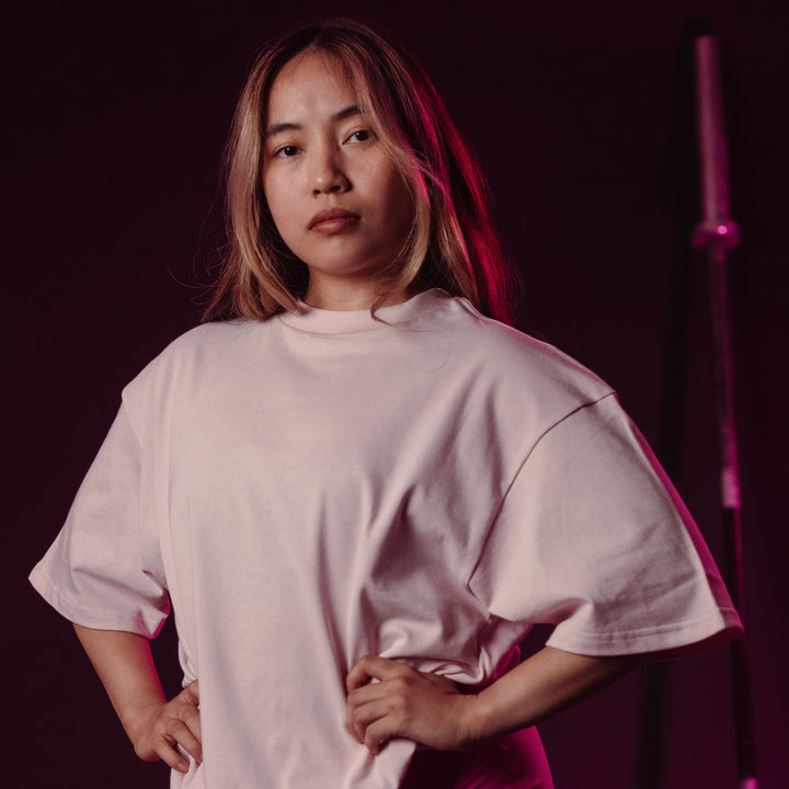 Nova Oversized Shirt Pastel Pink