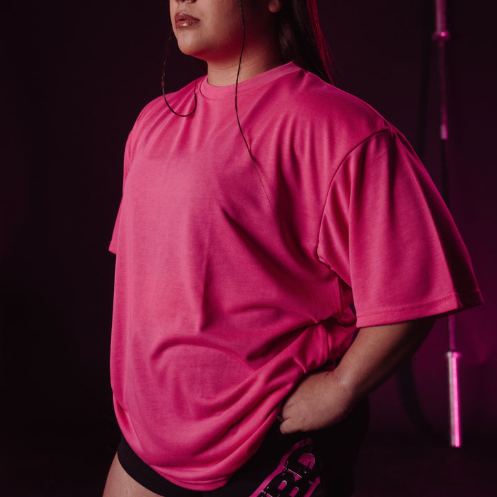Nova Oversized Shirt Glow Pink
