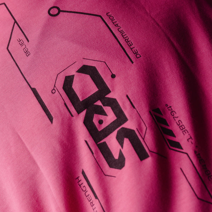 Nova Oversized Shirt Glow Pink