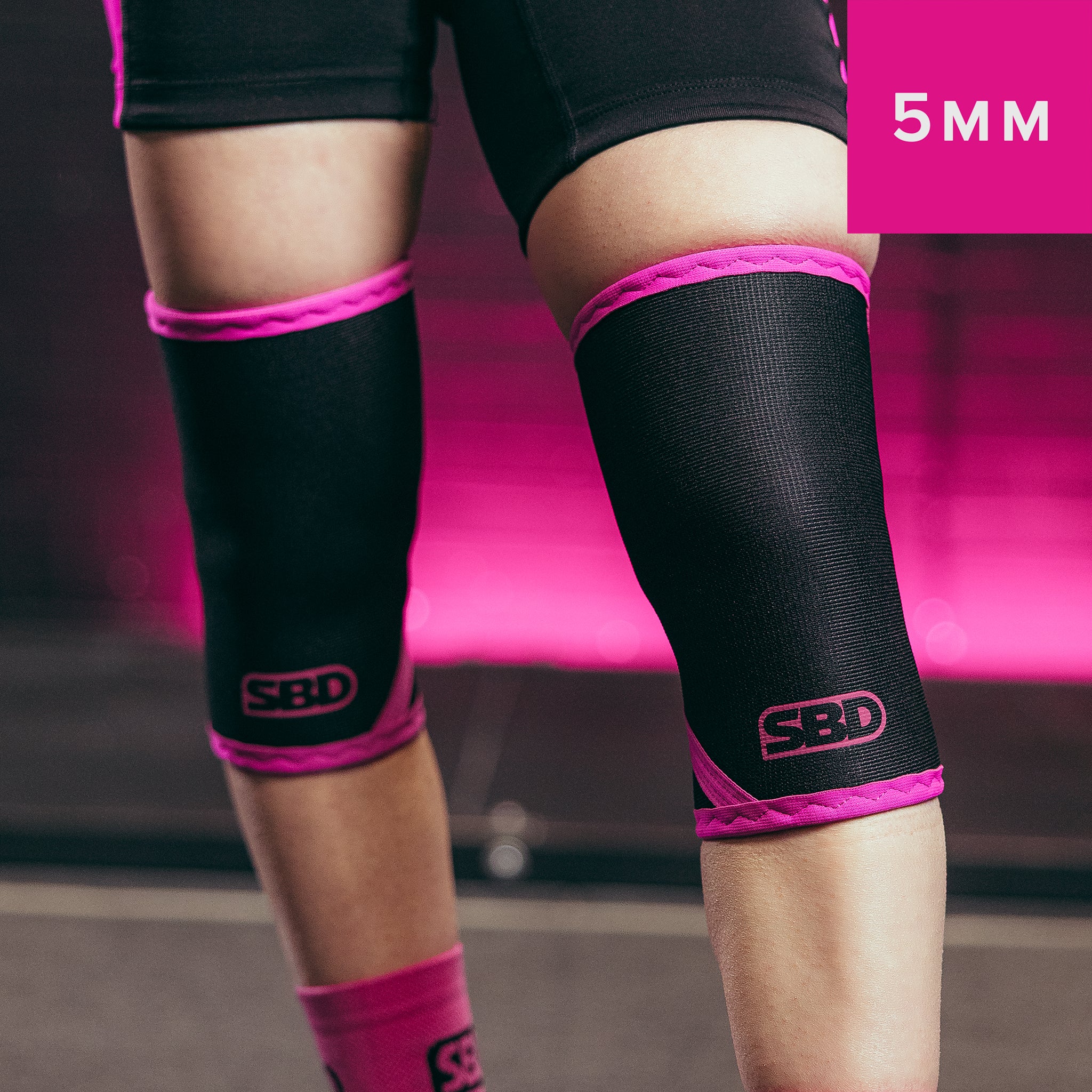 SBD Knee Sleeves 2XL ブラック/ピンク Nova Weightlifting Knee Sleeves – SBD Philippines