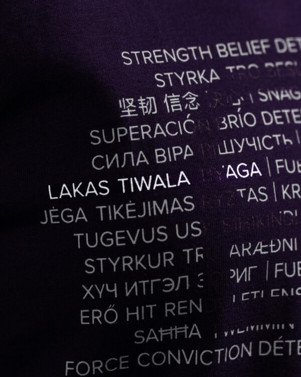 Aspire Purple Brand T-Shirt - Image 2